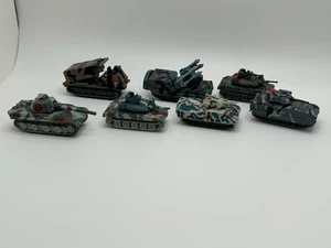Micro Machines Military Terror Troops Vintage Tanks Missile Launcher Galoob - Picture 1 of 13