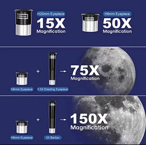 Professional Astronomical Telescope F30070 Monocular 150 Times Zoom HD - Picture 1 of 11