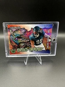 2023 Wild Card Alumination Dino-Might Jalen Carter 3/3 EAGLES UGA BULLDOG - Picture 1 of 3