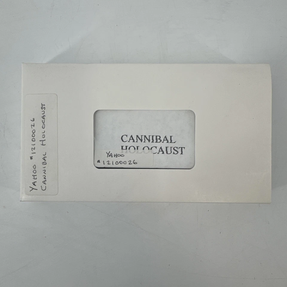 Cannibal Holocaust VHS Retro Release Video  Grindhouse  - Image 1 of 3