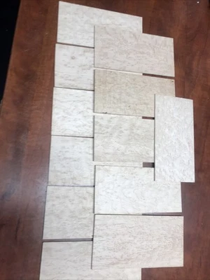 12x 200x90x3mm Ash White/Maple Solid Wood Durable Luthier For Guitar Making - Image 1 of 4