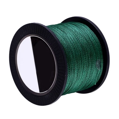  4 Strands Fil De Peche Tresse La Ligne Lignes Pêche En Eau Salée - Immagine 1 di 4