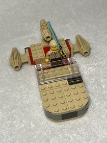 Star Wars  Landspeeder LEGO 7110 Incomplete Missing Pieces And  Obiwan