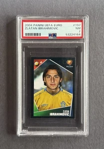 2004 Panini UEFA Euro 2004 Zlatan Ibrahimovic #197 PSA 7 Sweden - Picture 1 of 2