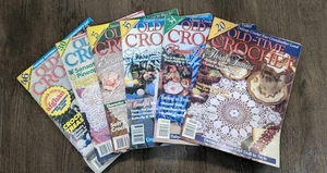 6 Old-Time Crochet Magazine Lot 1993 1994 1995 Vintage  - Picture 1 of 6