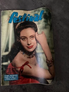 FESTIVAL N°405  1957  CAIERINA VALENTE    roman photo   H10 - Imagen 1 de 1