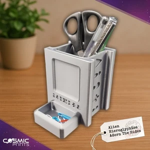 Escritorio Roswell I-Beam ordenado - Coleccionable OVNI/UAP - Regalo geek/nerd de ciencia ficción - Imagen 1 de 6