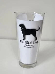 The Black Dog Tavern 1971 Nantucket Massachusetts 20 Oz Bier Bar Souvenir Glas - Bild 1 von 6