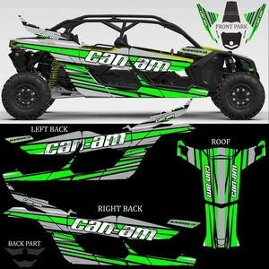 UTV Graphics, Decals, Stickers for Can-Am Maverick X3 4UP 2017 - 2023 - Picture 1 of 2