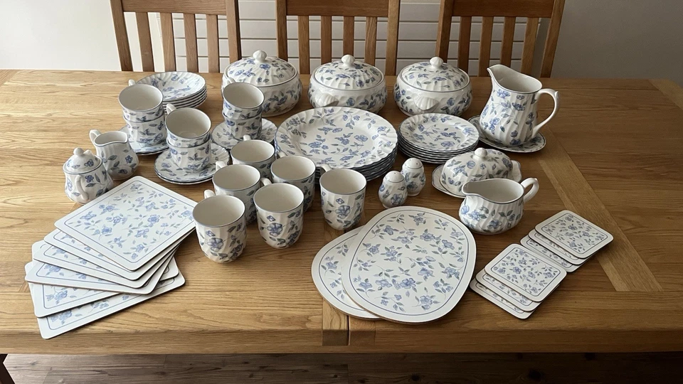 BHS Bristol Blue Dinner service for 6 - Image 1 of 4