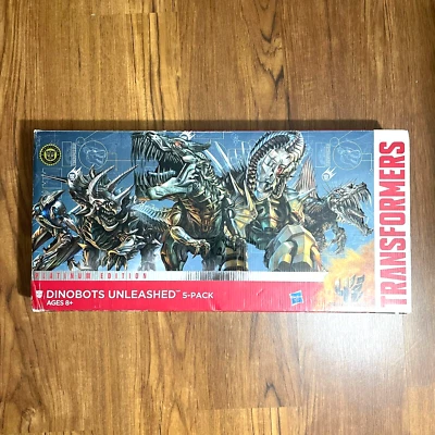 Transformers Age of Extinction Dinobots Unleashed 5-Pack PACK PLATINUM EDITION - Image 1 of 3