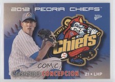 2012 MultiAd Sports Peoria Chiefs Gerardo Concepcion #5