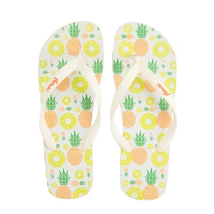 Sandalias chanclas informales con estampado de piña y playa de verano para mujer Aerusi - Imagen 1 de 5