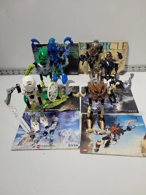 Bionicle Fighter Gali Pohatu Lewa Onua Kopaka Nuva 8531 32 33 35 36 68 Lego Tech - Image 1 of 4