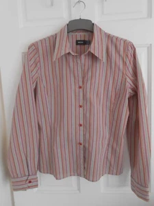 Mexx multi colour stripe blouse size 16 - Picture 1 of 3