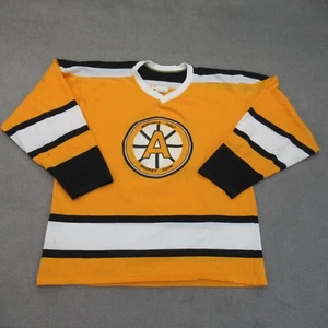AHA Hockey League Jersey Adult L Acquavia Hockey Club VTG 80s Cooper Game Worn * - Picture 1 of 20
