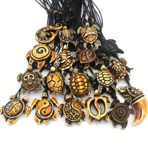 NATIVE AMERICAN SEA TURTLES NECKLACE, Spiritual, Good Luck, ceremonies. - Picture 1 of 24