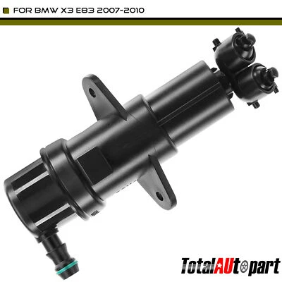 Boquilla de lavado de faros delantera lado del conductor para BMW X3 E83 2007-2010 61673416467 Foto 1 de 4