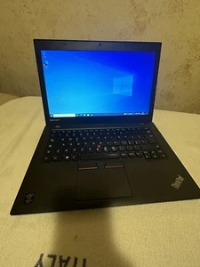 Notebook Lenovo ThinkPad T450 intel i5 5300U 8GB SSD 250GB WIN10 PRO 14 - Foto 1 di 18