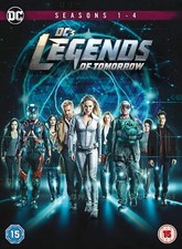 DC's Legends of Tomorrow: Seasons 1-4 [DVD] Brand New & Sealed Shrink Wrapped UK