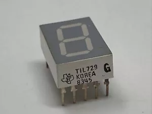 TIL729 - Alpha numerisch 7 SEGMENTE Display - Texas Instruments Vintage Teil - Bild 1 von 3