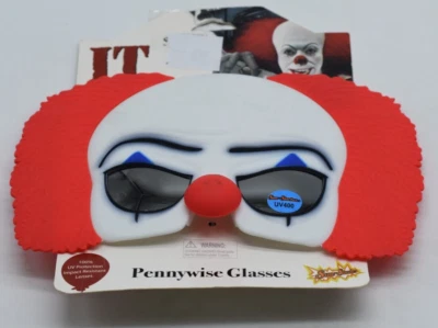 It Pennywise Glasses Sun-Staches Pennywise Sunglasses IT Clown Halloween YES - Image 1 of 2