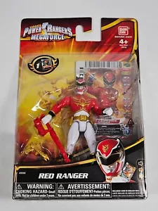 FIGURA DE ACCIÓN RED RANGER MEGAFORCE POWER RANGERS MMPR CON TARJETA BANDAI 4" 2013 DIFÍCIL DE ENCONTRAR - Imagen 1 de 5