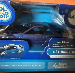 Kool Toys 1/24 Target NISSAN SKYLINE GT-R R34 AZUL Exclusivo NUEVO EN CAJA - Imagen 1 de 3