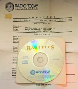 RADIO SHOW: RARITIES 3/18/91 STING, SMILE, TRAFFIC, NEIL YOUNG, JIMI HENDRIX,WHO - Picture 1 of 3
