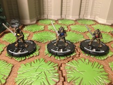 3 Gnoll Hunter #1, 2, 3 Dungeons Mage Knight Lot D&D, Pathfinder, RPG