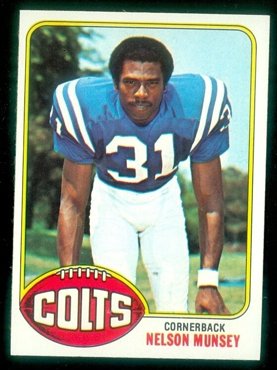 1976 TOPPS #153 NELSON MUNSEY NRMT - Image 1 of 1