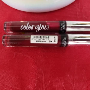 2X~ Victoria's Secret COLOR GLOSS Lip Shine AFTER DARK Full Size SEALED - Picture 1 of 1