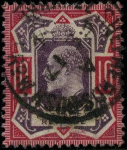 Gran Bretaña 1902 sellos definitivos USADOS SG 254 CV $78.00 170708108 - Imagen 1 de 1