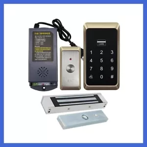 Kabellos Wireless 1K Benutzer 125KHz EM Standalone Zutrittskontrolle + Elektroschloss - Bild 1 von 25