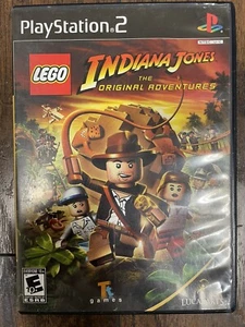 LEGO PS2 Indiana Jones: The Original Adventures - Sin Probado Manual - Imagen 1 de 4