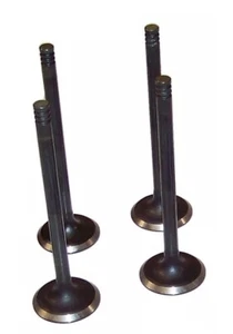 EXHAUST Valves/4 for 2000-2002 Dodge+Jeep 2.5L 1.50 head,8mm stem,4.93 length - Picture 1 of 3