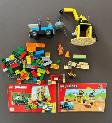 Lego® 10667 City Juniors Baustellen-Starter-Set mit OBA und OVP 100% komplett - Bild 1 von 4
