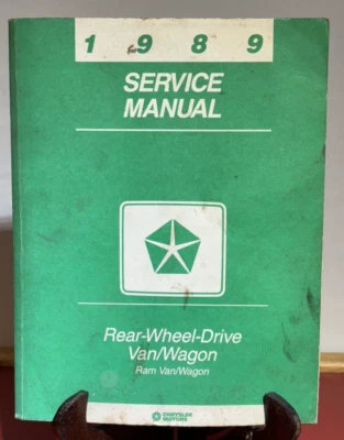 Furgoneta/carro Ram 1989 manual de servicio de fábrica tracción trasera Foto 1 de 4