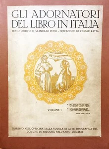 Gli Adornatori delk Libro in Italia BOLOGNA MCMXXIII - Picture 1 of 3