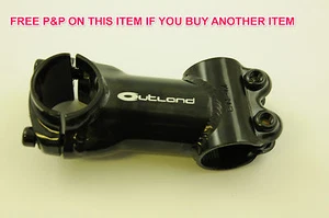 RALEIGH OUTLAND 1 1/8" AHEAD SHORT MTB STEM FOR 31.8mm BAR 10 DEGREE RISE BLACK - Picture 1 of 4