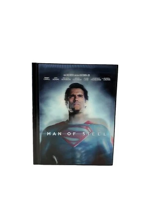 Superman Man of Steel Blu-ray DVD 3-disc 2013 Limited Ed Lenticular Cover EUC - Image 1 of 4