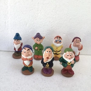 Vintage Disney Seven 7 Dwarfs Squeeze Toys Full Set Vinyl Rubber 5 Inch Rare - Bild 1 von 22