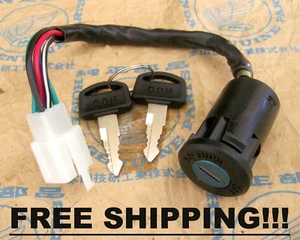 Honda C50 C70 C90 C700 Ignition Switch Key 5 Wires 35100-180-007 FREE SHIPPING - Picture 1 of 5
