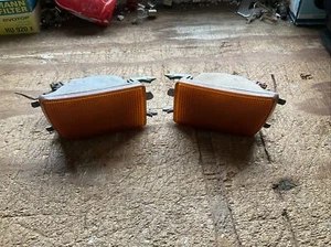 Both Front Bumper Indicator Light Lamps Side Left &r Right VW Golf 1991-1998 - Picture 1 of 4