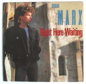 RICHARD MARX - FRANCE SP (7") "RIGHT HERE WAITING" - Picture 1 of 2