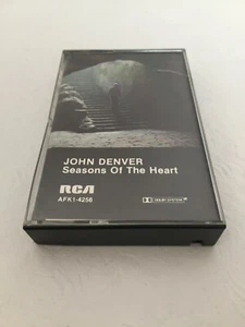 John Denver Seasons of the Heart Cassette Tape RCA AFK1-4256 - Picture 1 of 5