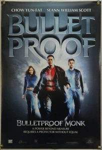 BULLETPROOF MONK DS ROLLED ORIGINAL ONE SHEET MOVIE POSTER CHOW YUN-FAT (2003) - Picture 1 of 1