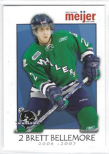 2006-07 Plymouth Whalers (OHL) Brett Bellemore