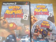 PS2 Ready 2 Rumble Boxing Round 2 (Sony Playstation 2) Complete Free Ship Reg Cd