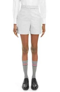 THOM BROWNE Classic Pincord Back Strap Shorts Pinstripe FTC468A06272 MSRP $800 - Picture 1 of 19